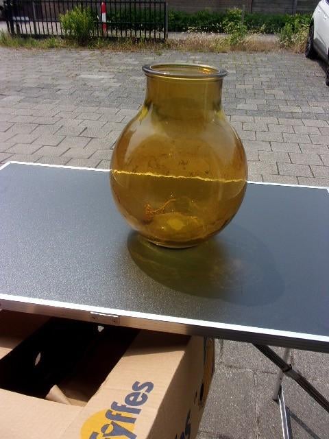 grote deco vaas, Ophalen, Overige kleuren, Minder dan 50 cm, Glas