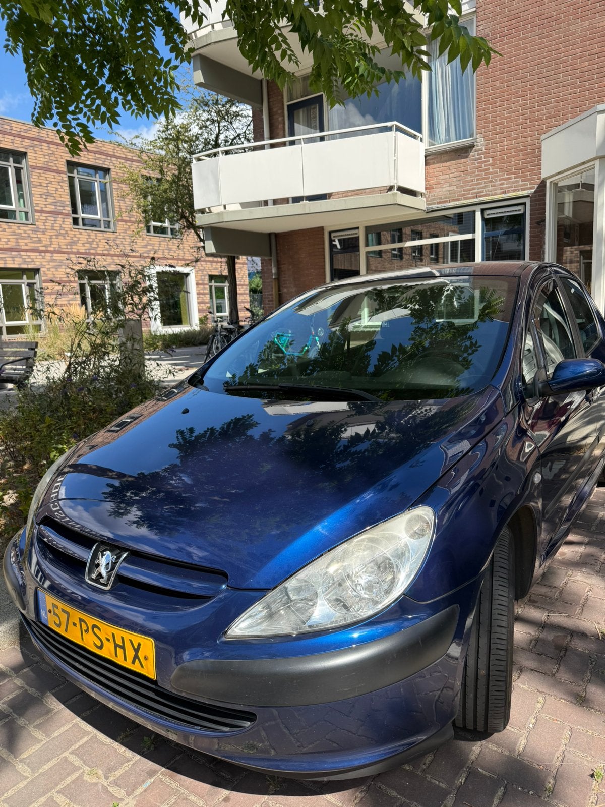 Peugeot 307 2.0 16V 5DR 2004 Blauw, 136 pk, 625 kg, 4 cilinders, 1194 kg