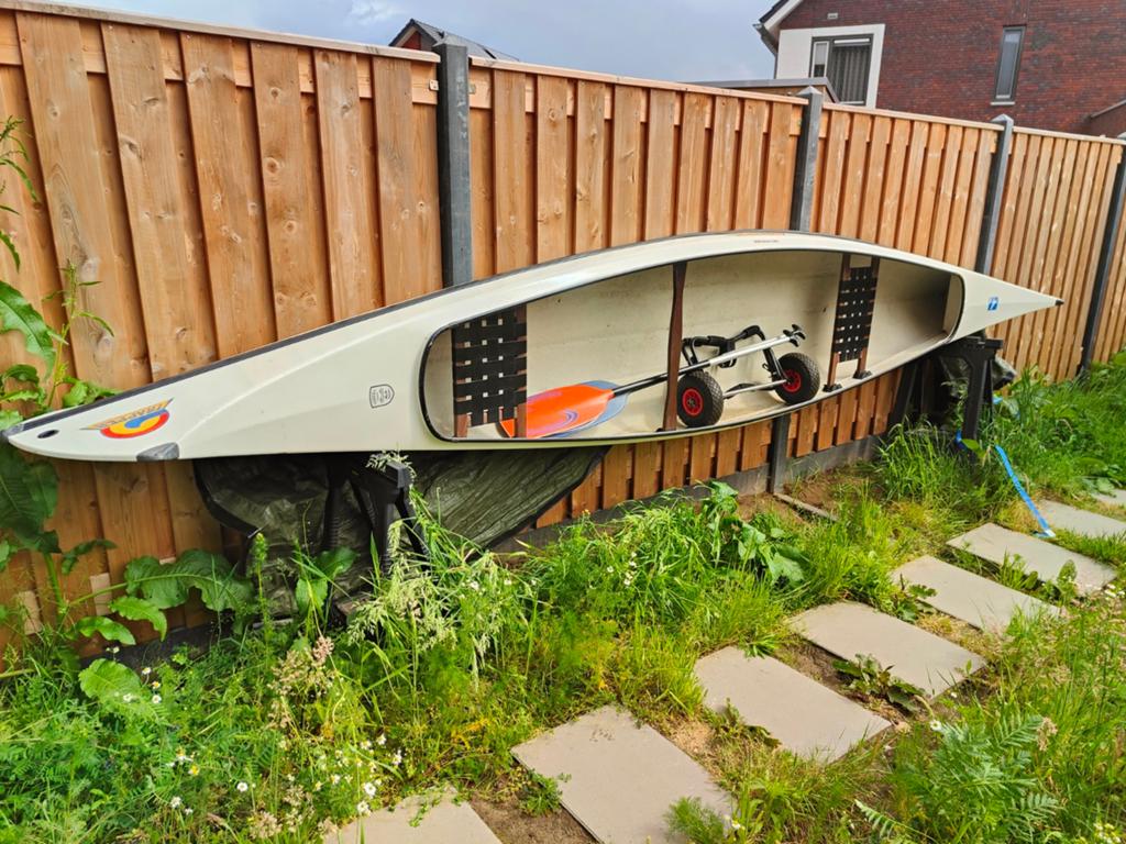 Canadese kano, Watersport en Boten, Kano's, Ophalen, Gebruikt, Met peddels, Twee personen