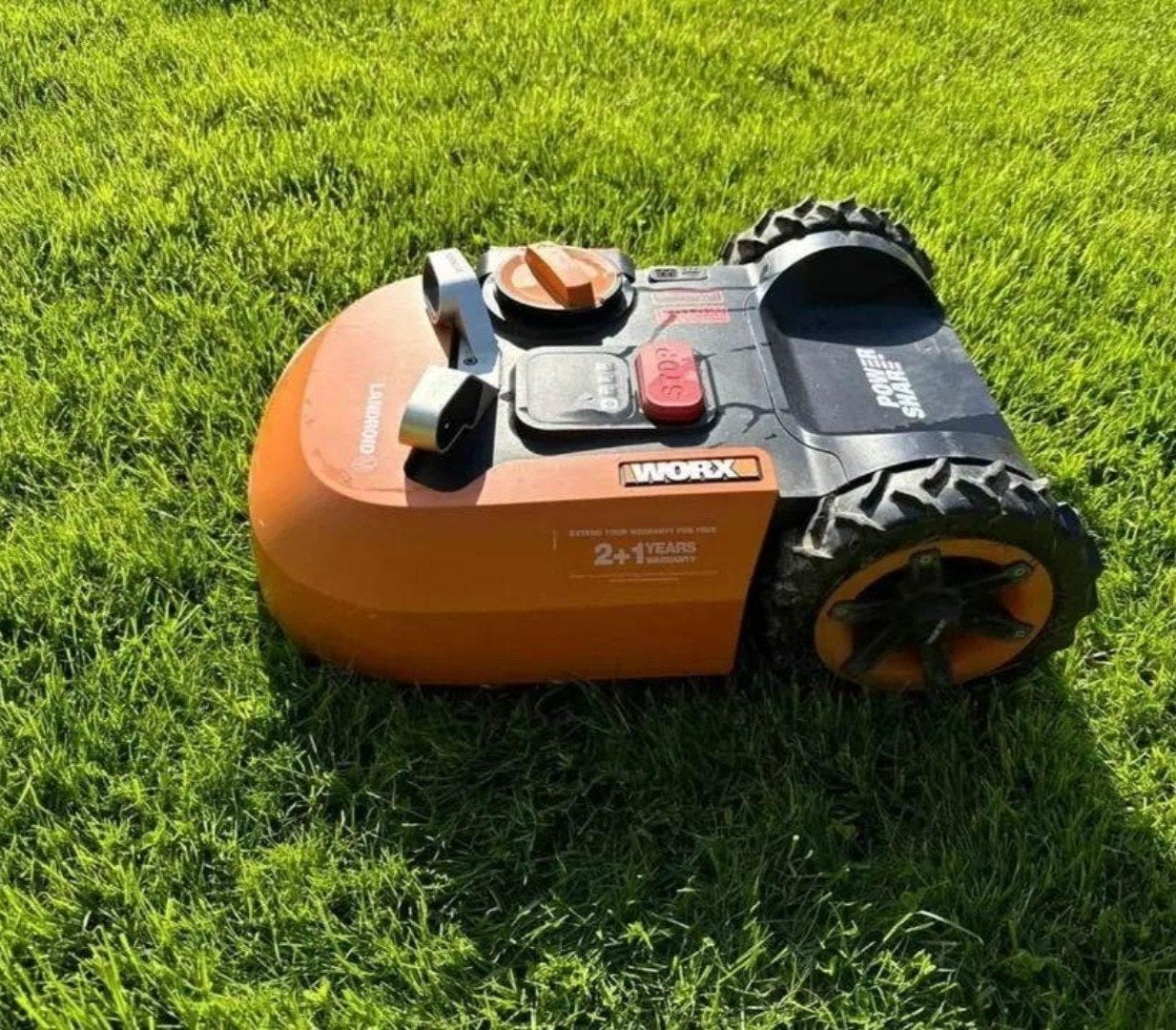 Worx Landroid M robotmaaier - Automatisch en efficiënt, Cirkelmaaier, Gebruikt, Accu-grasmaaier, Mulchfunctie