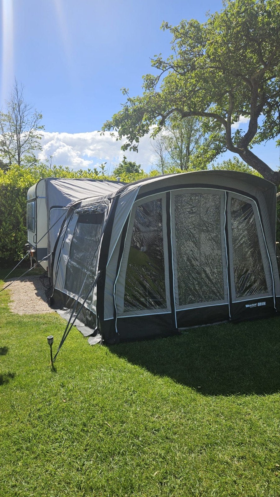 westfield orion Bustent 3x3 meter, Caravans en Kamperen, Ophalen, Zo goed als nieuw