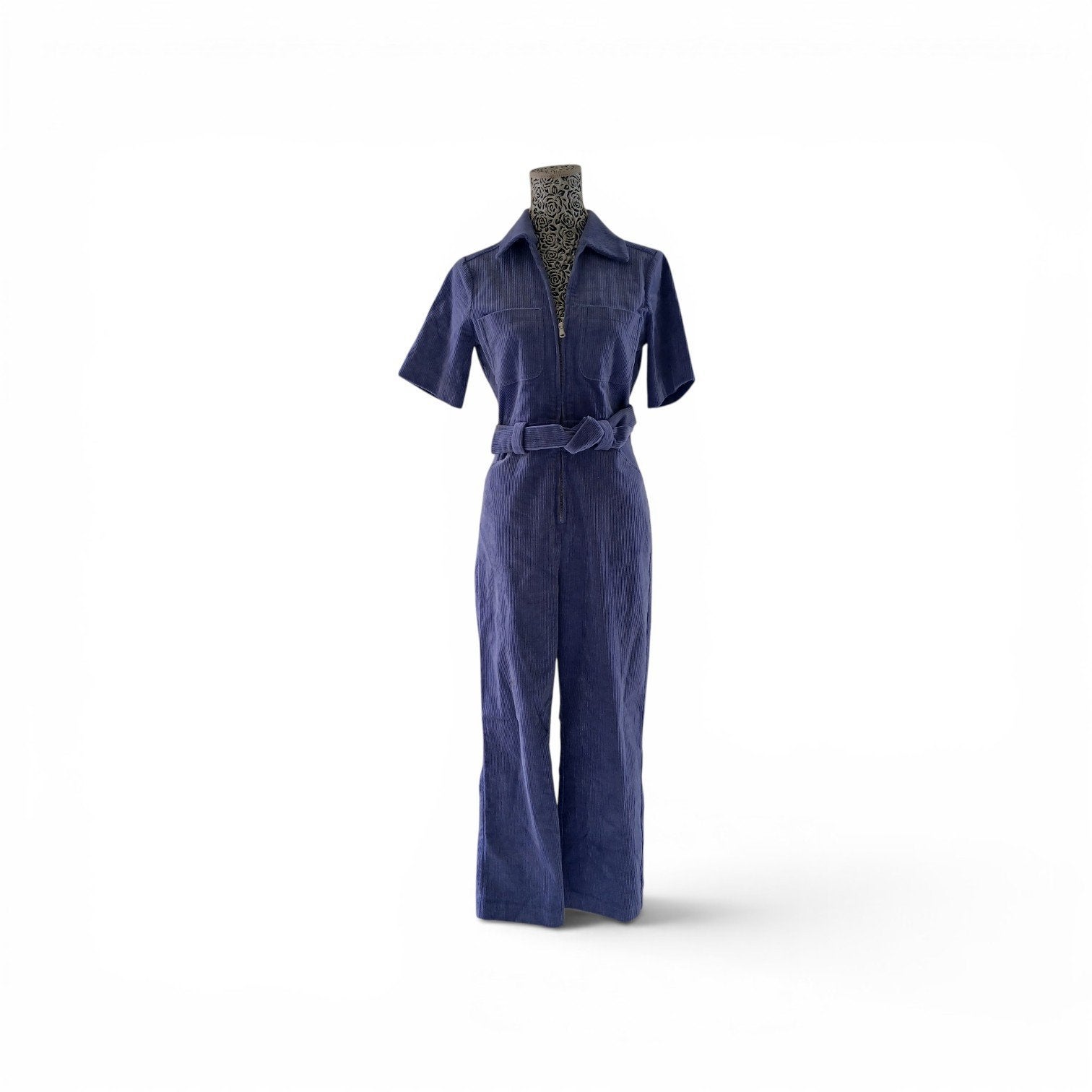 LA Atelier Lila Rib Jumpsuit Maat 38, Kleding | Dames, Maat 38/40 (M), LA Atelier, Paars, Ophalen of Verzenden