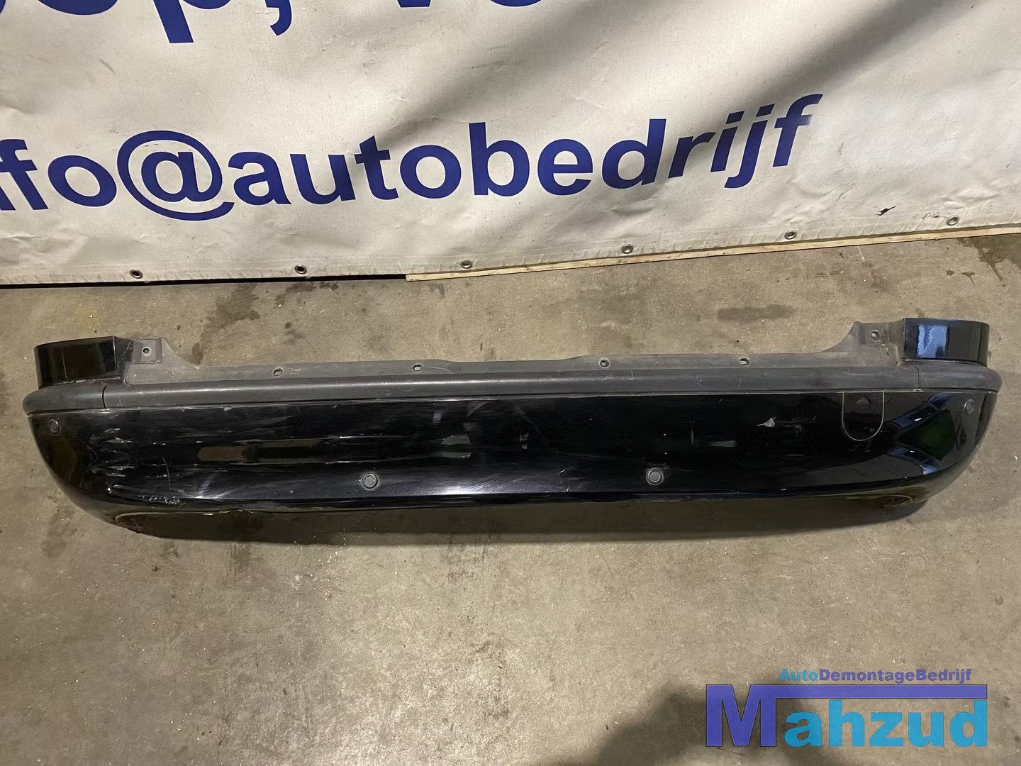 OPEL ZAFIRA A Zwart Z20R Achterbumper 1999-2005, Gebruikt, Opel Automobile GmbH, Ophalen of Verzenden, Kontakt@opel-infoservice.de