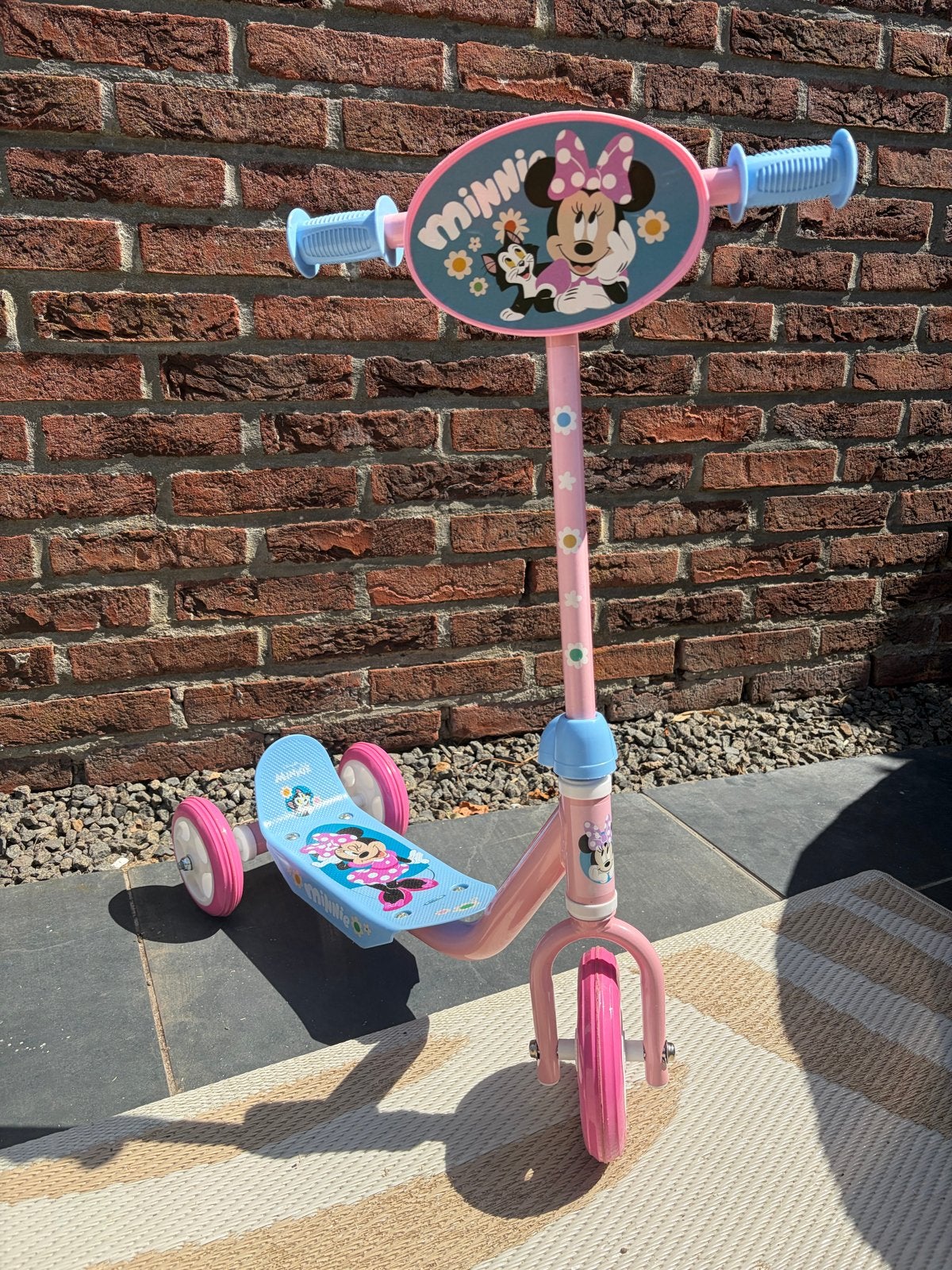 Minnie Mouse Driewielige Step voor Kinderen, Ophalen, Zo goed als nieuw, Gewone step