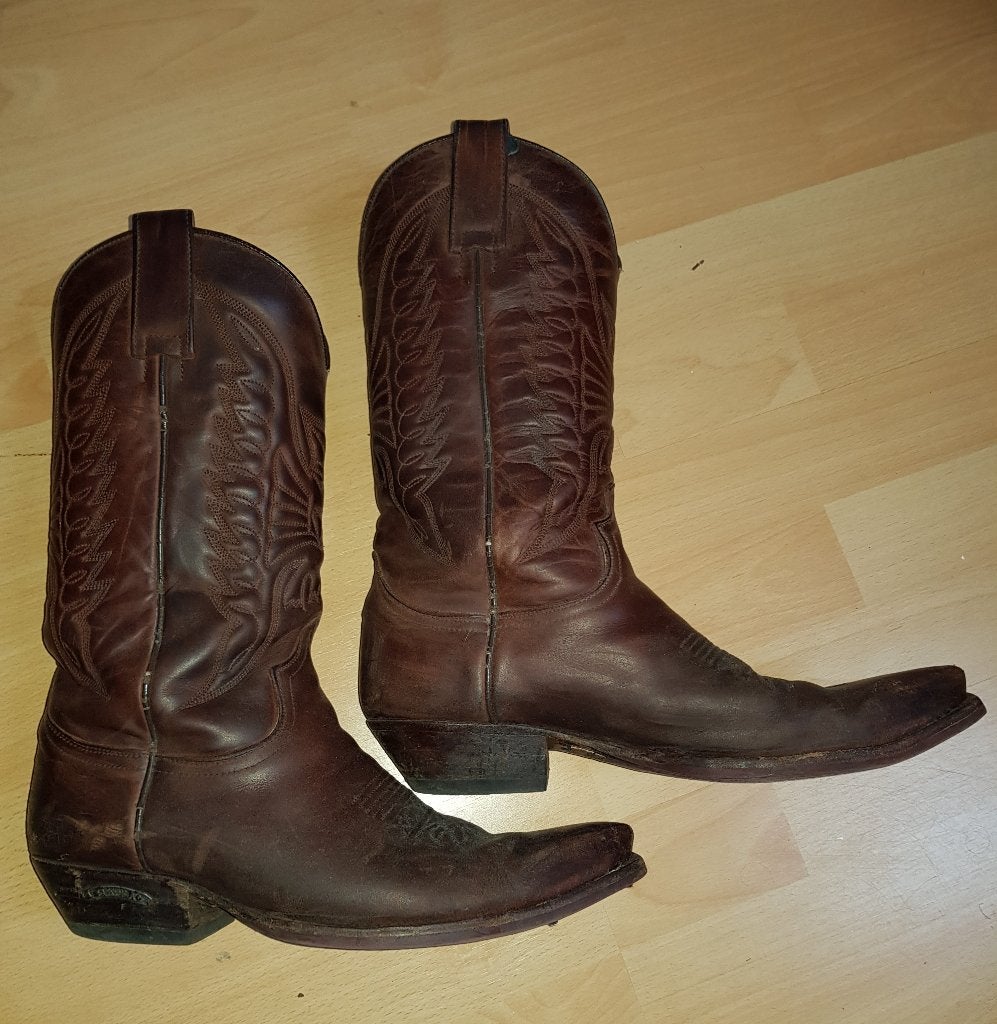 Sendra bruin - mt 42 - nieuwe zolen, Bruin, Boots, Ophalen of Verzenden, Zo goed als nieuw