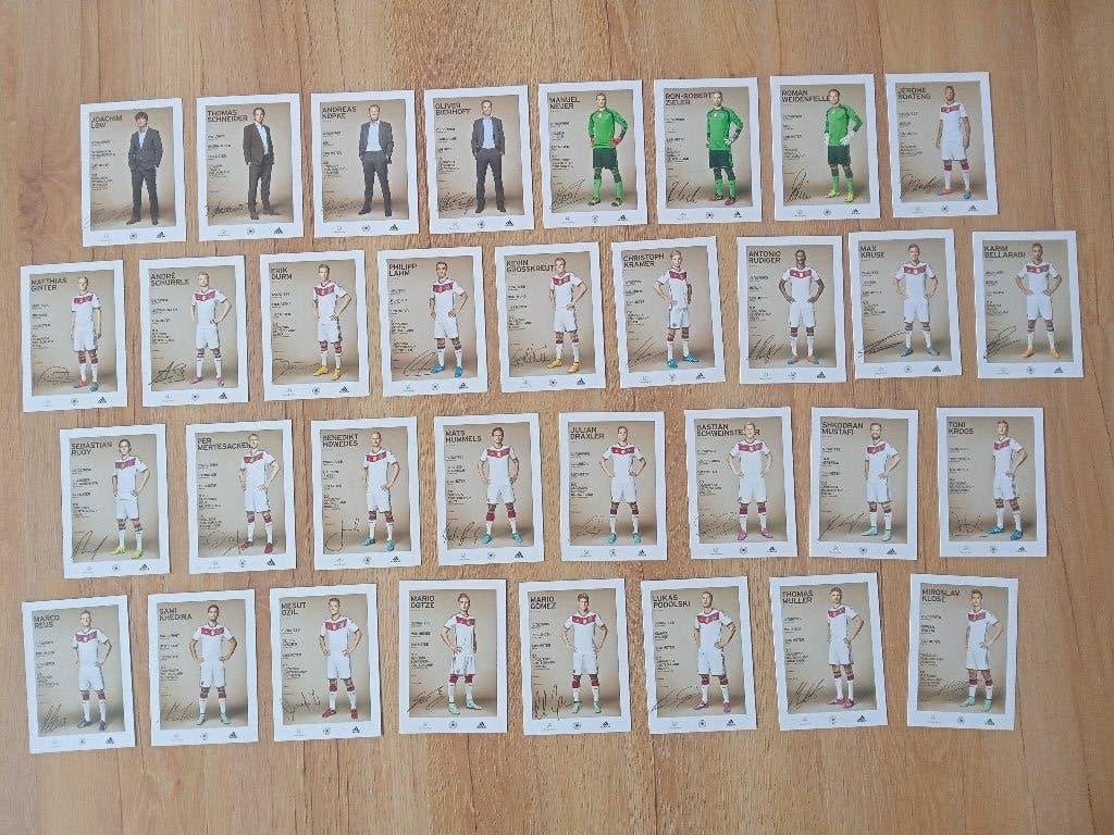 Set spelerskaarten van het Duitse Nationale Elftal - Deel 3, Ophalen of Verzenden, Nieuw, Buitenlandse clubs, Spelerskaart