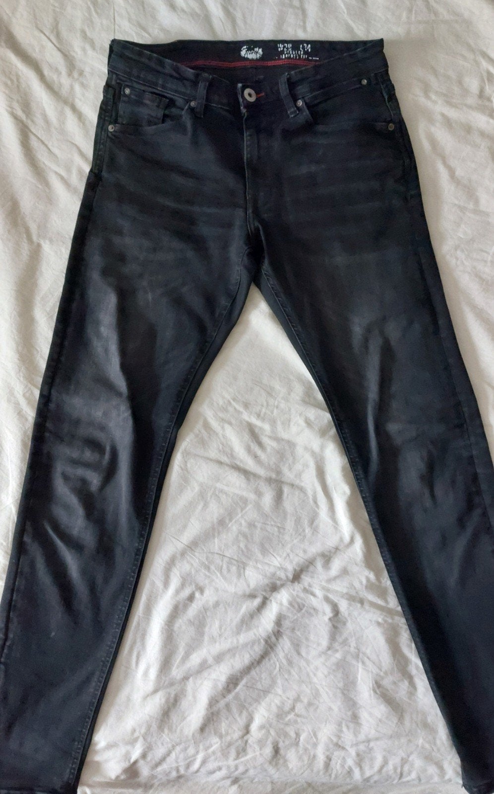 Petrol Industries Zwarte Jeans W29/34, Kleding | Heren, Spijkerbroeken en Jeans, Ophalen of Verzenden, Zo goed als nieuw, Zwart