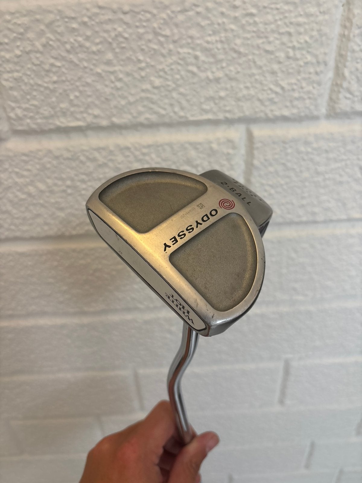 Odyssey 2-Ball Putter | 33 Inch | Linkshandig, Odyssey, Odyssey, Ophalen of Verzenden, Zo goed als nieuw