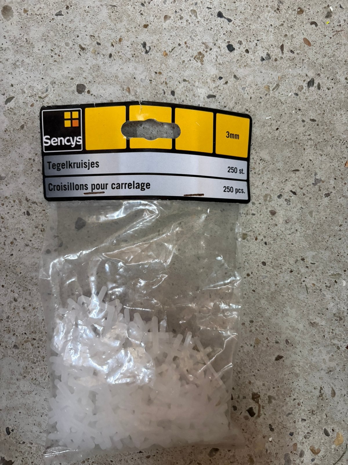 Tegelkruisjes 3mm, Ophalen, Zo goed als nieuw