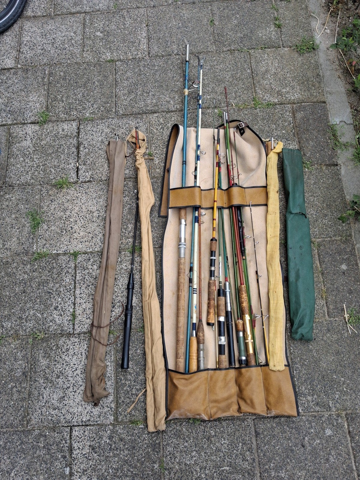 Diverse Vishengels - Complete Set voor Elke Visser, Ophalen, Gebruikt, Complete hengel