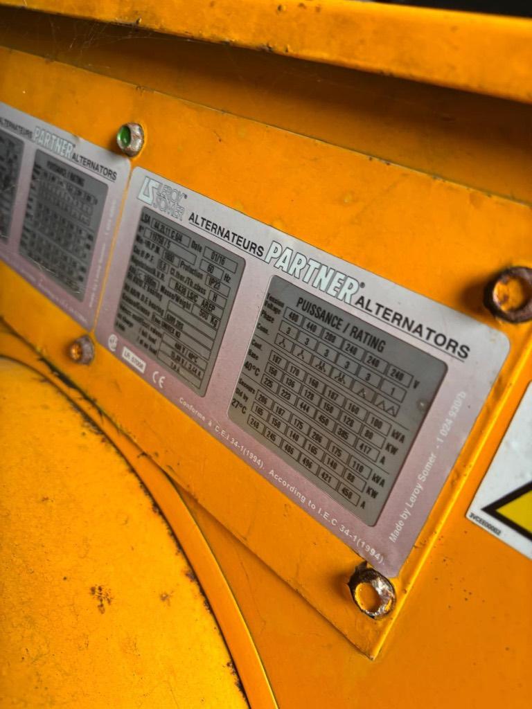 Aggregaat 150KVA, Boekhorst Trading, Info@boekhorsttrading.com, Singel 16