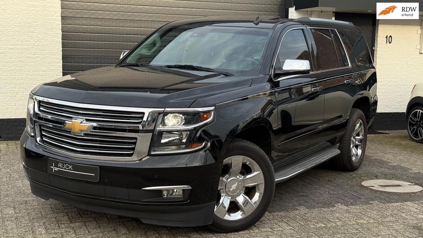 Chevrolet TAHOE | Cruise | BTW | Bose | Camera | Grijs Kente, Auto's, Gebruikt, Chevrolet, Leder, Bedrijf