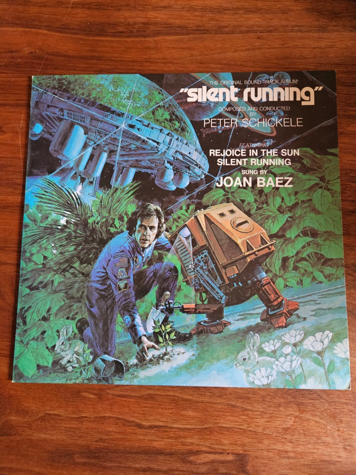 Silent Running Soundtrack LP - Peter Schickele & Joan Baez, LP, Film en Theater, Gebruikt, Ophalen of Verzenden