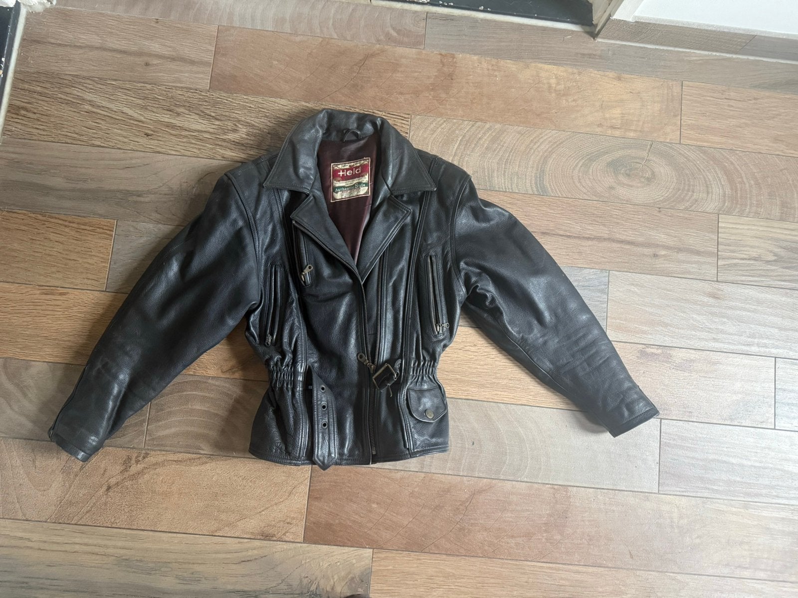 Motor jas Dames, Ophalen, Zo goed als nieuw, Zwart