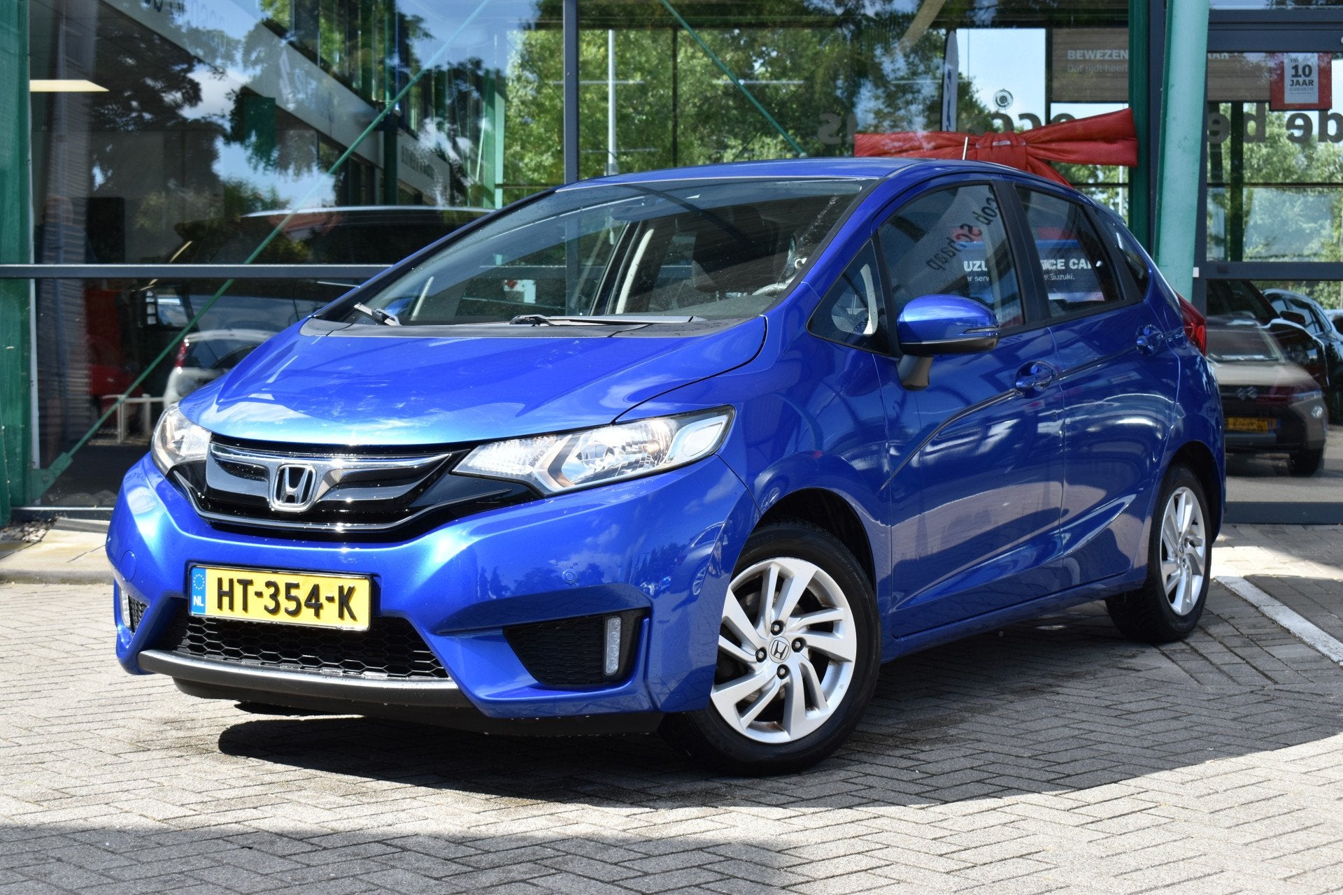 Honda Jazz 1.3 i-VTEC Comfort Automaat 102pk | NL-auto | Par, 12 maanden, Gebruikt, 4 cilinders, Blauw