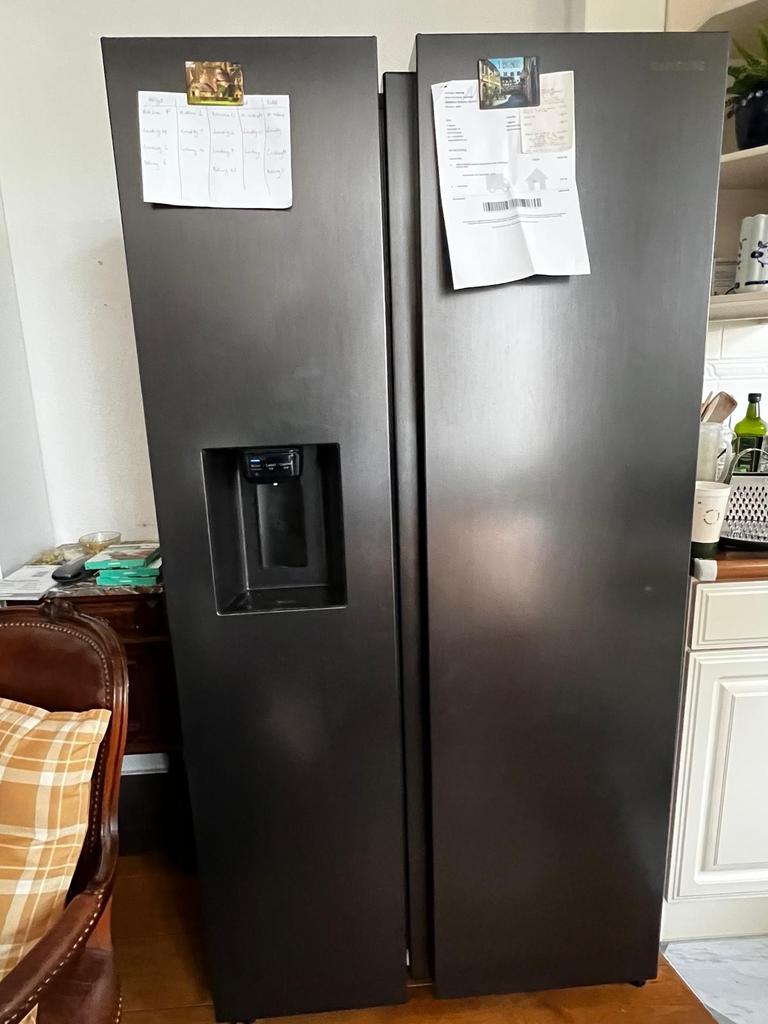 Grote Amerikaanse Samsung Koelkast met Ijs en Waterdispenser, Witgoed en Apparatuur, Koelkasten en IJskasten, Ophalen, 200 liter of meer