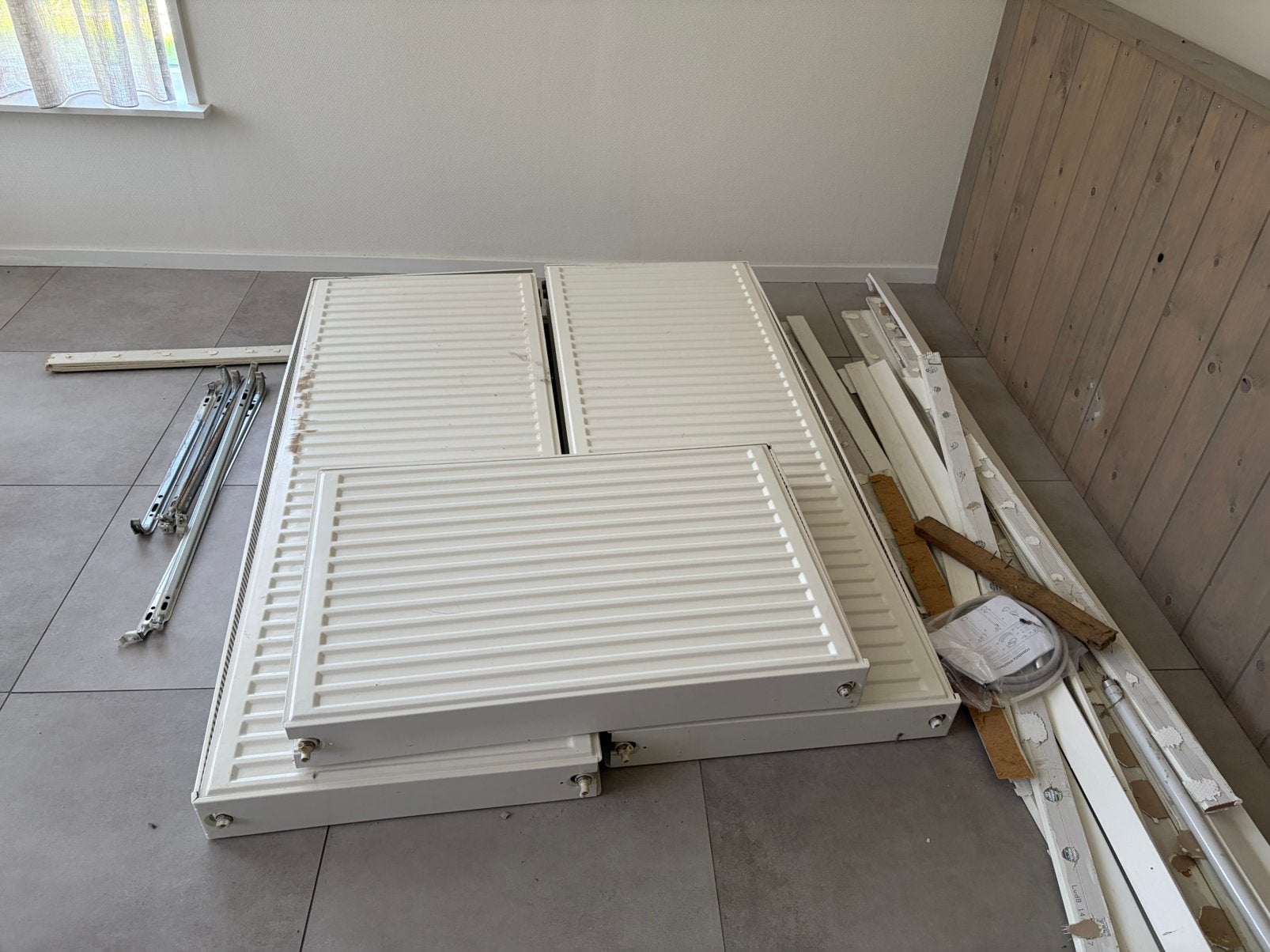 3x radiator centrale verwarming, Ophalen, 30 tot 80 cm, Gebruikt, Radiator