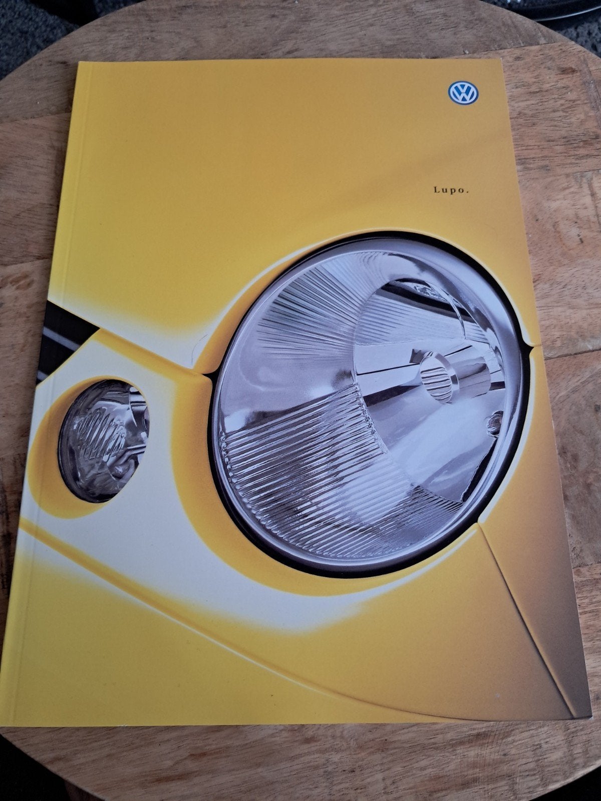 Volkswagen Lupo 99 folder, Ophalen of Verzenden, Zo goed als nieuw, Volkswagen