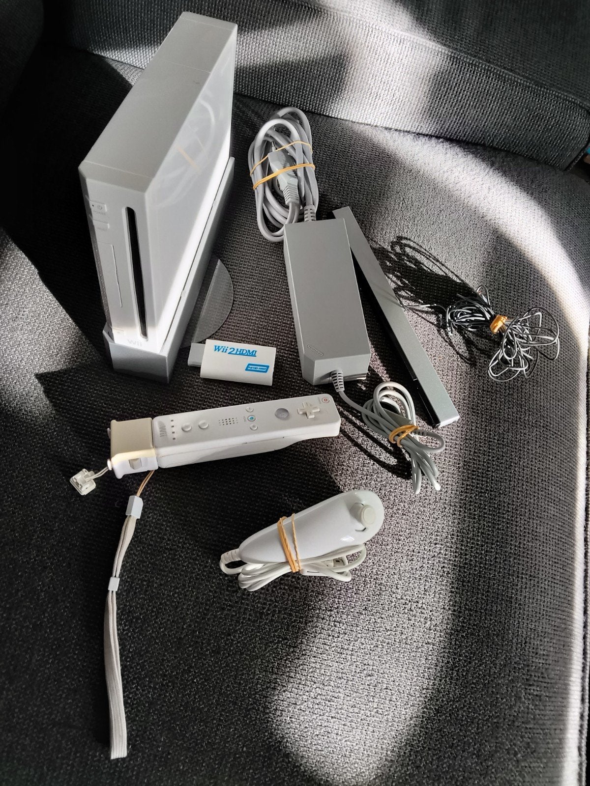 Nintendo Wii Console met Wii2HDMI Adapter en Controller, Ophalen of Verzenden, Gebruikt, Met 1 controller