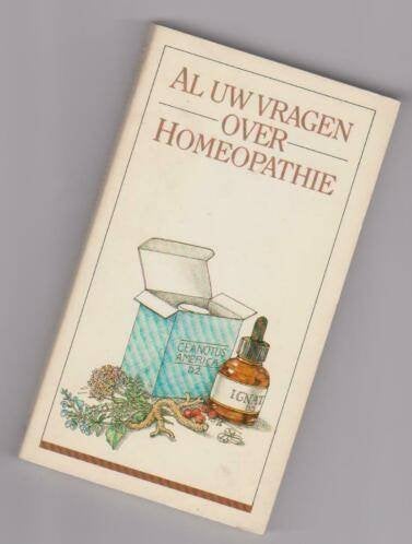 Al uw vragen over Homeopathie, Ophalen of Verzenden, Zo goed als nieuw, Robbert Bos