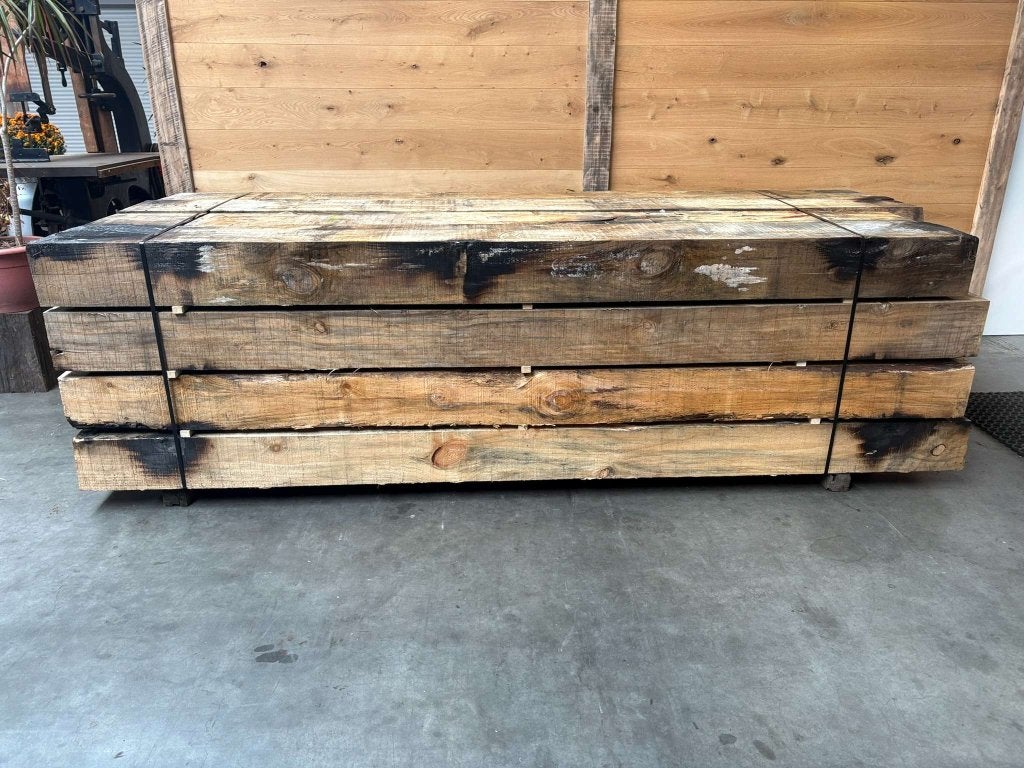 20x30 CM x 300 CM radiata pine balken gebruikt FSC stapel