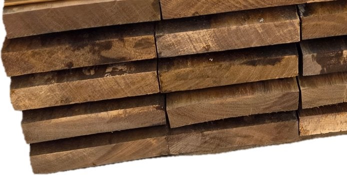 Aanbieding hardhout 4.0x20.0 cm - nr: HB66, Ophalen, Planken, Nieuw, Hardhout