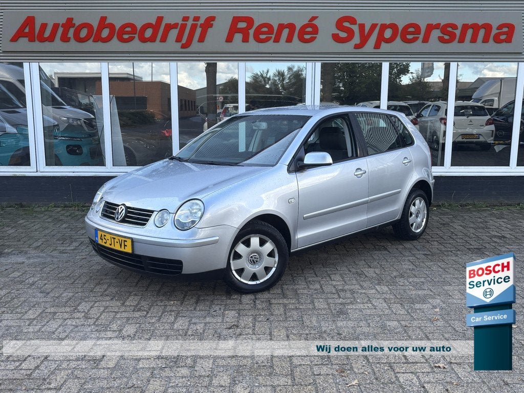 Volkswagen Polo 1.4-16V Highline | Cruise | Navi | APK 04-20, Auto's, Volkswagen, Voorwielaandrijving, Zwart, 4 cilinders, Origineel Nederlands