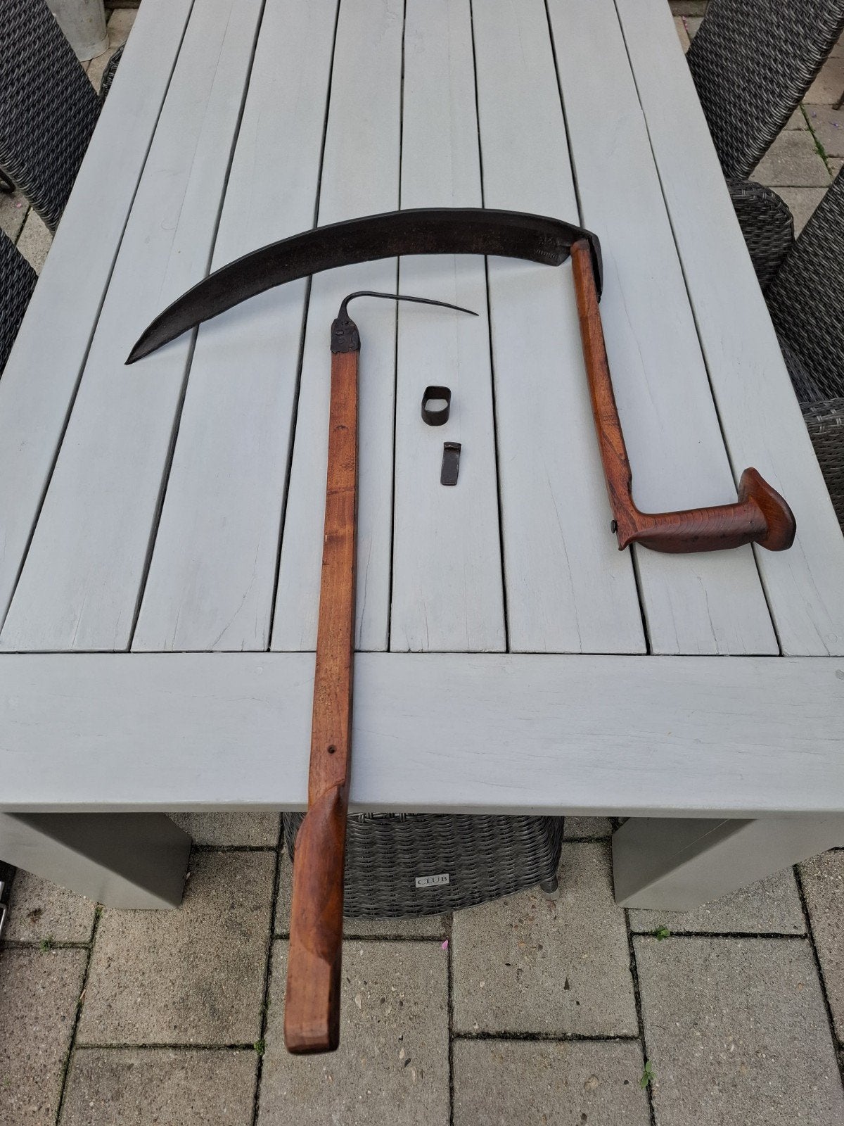 Zicht en welhaak, Antiek en Kunst, Antiek | Gereedschap en Instrumenten, Ophalen