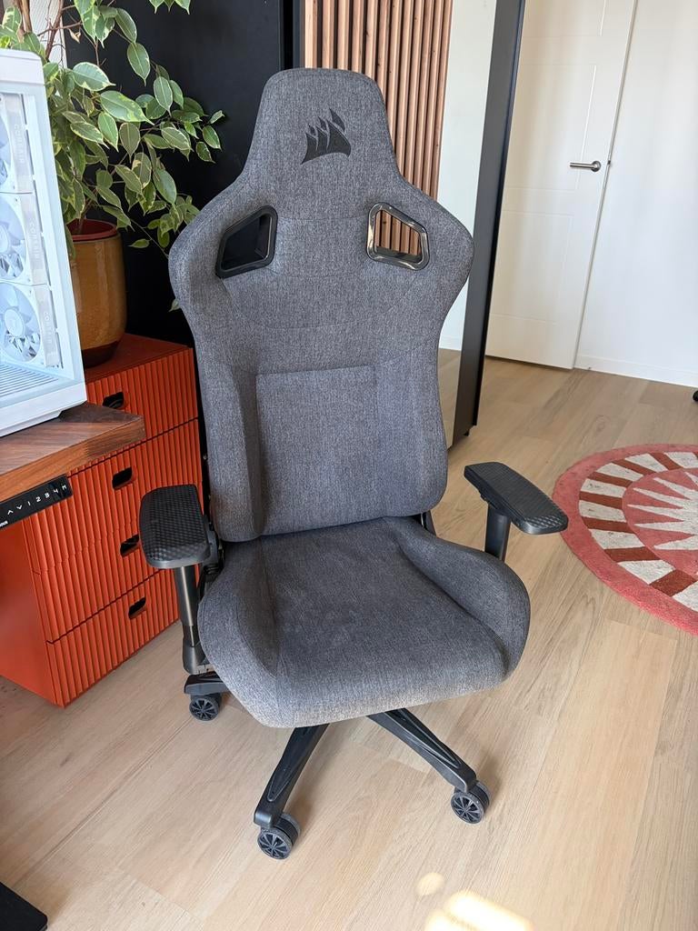 Corsair T3 Rush Gaming Bureaustoel, Ophalen, Gaming bureaustoel, Zo goed als nieuw, Zwart
