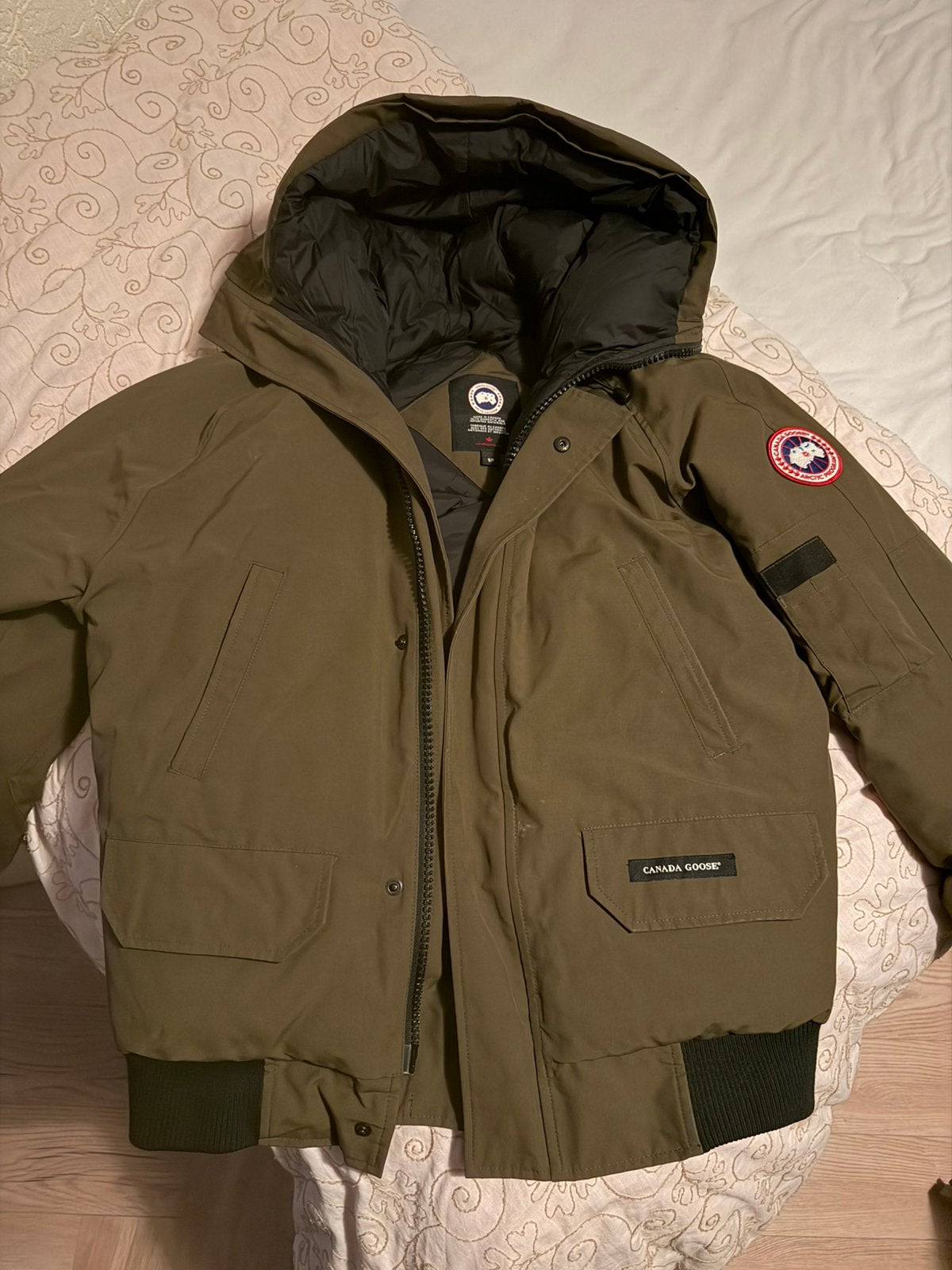 Canada Goose bomberjack origineel, Kleding | Heren, Ophalen, Zo goed als nieuw, Zwart