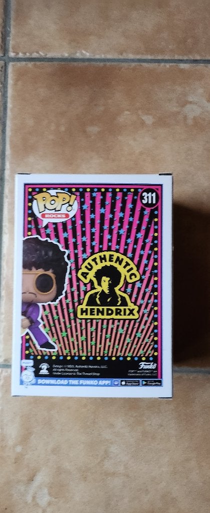 Funko pop rocks jimi hendrix summer convention exclusive, Ophalen of Verzenden, Nieuw