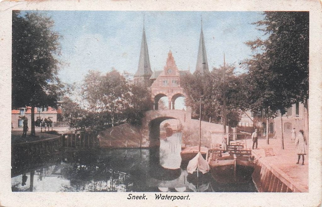 703-348-057 Sneek Waterpoort, Verzenden, Voor 1920, Friesland