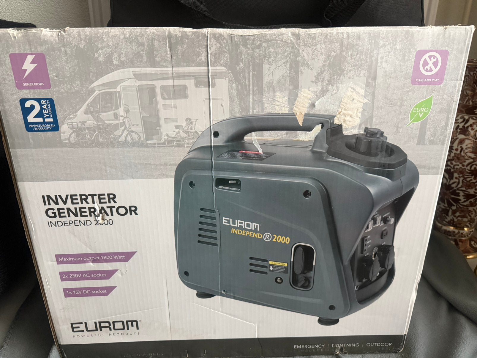INVERTER GENERATOR INDEPEND, Ophalen of Verzenden, Zo goed als nieuw