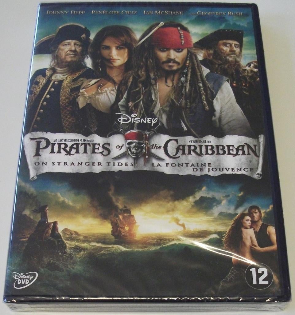 Dvd *** PIRATES OF THE CARIBBEAN 4 *** Walt Disney *NIEUW*, Avontuur, Ophalen of Verzenden, Nieuw in verpakking, Film