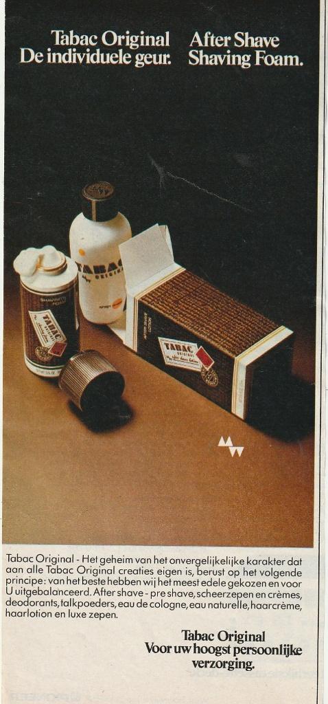 Retro reclame 1978 Tabac Original hoogst persoonlijk, Verzenden, Overige typen