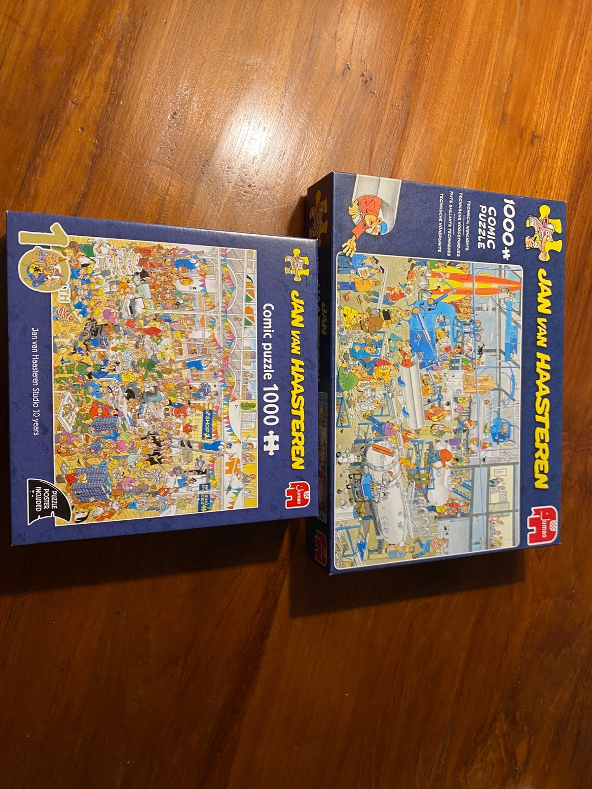 Jan van Haasteren puzzel 1000 st, Ophalen of Verzenden, 500 t/m 1500 stukjes, Zo goed als nieuw