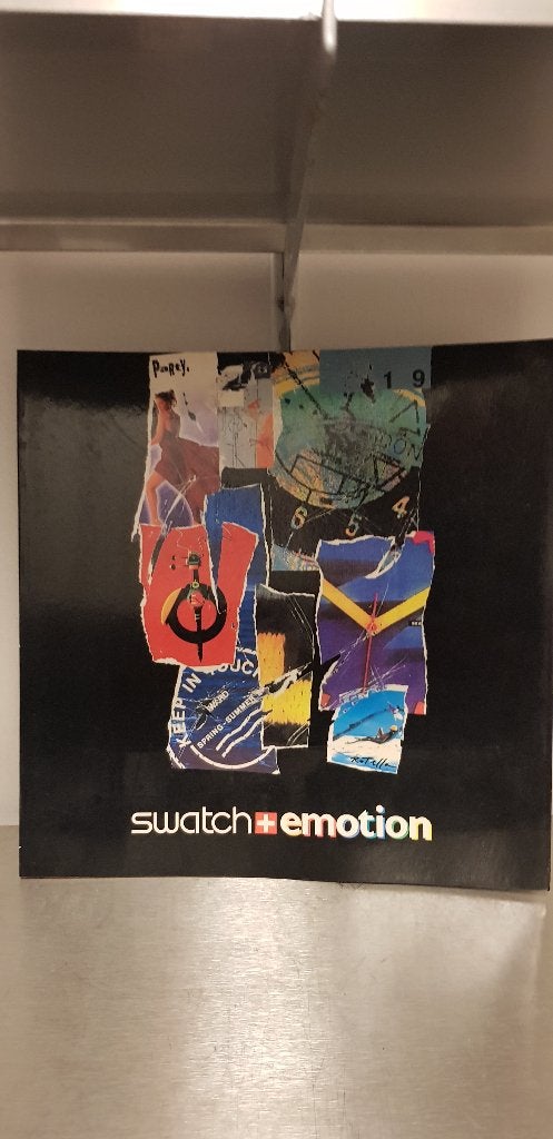 Swatch Emotion Boek - Zeldzaam verzamelobject (Z221-219), Ophalen of Verzenden, Zo goed als nieuw, Overige typen