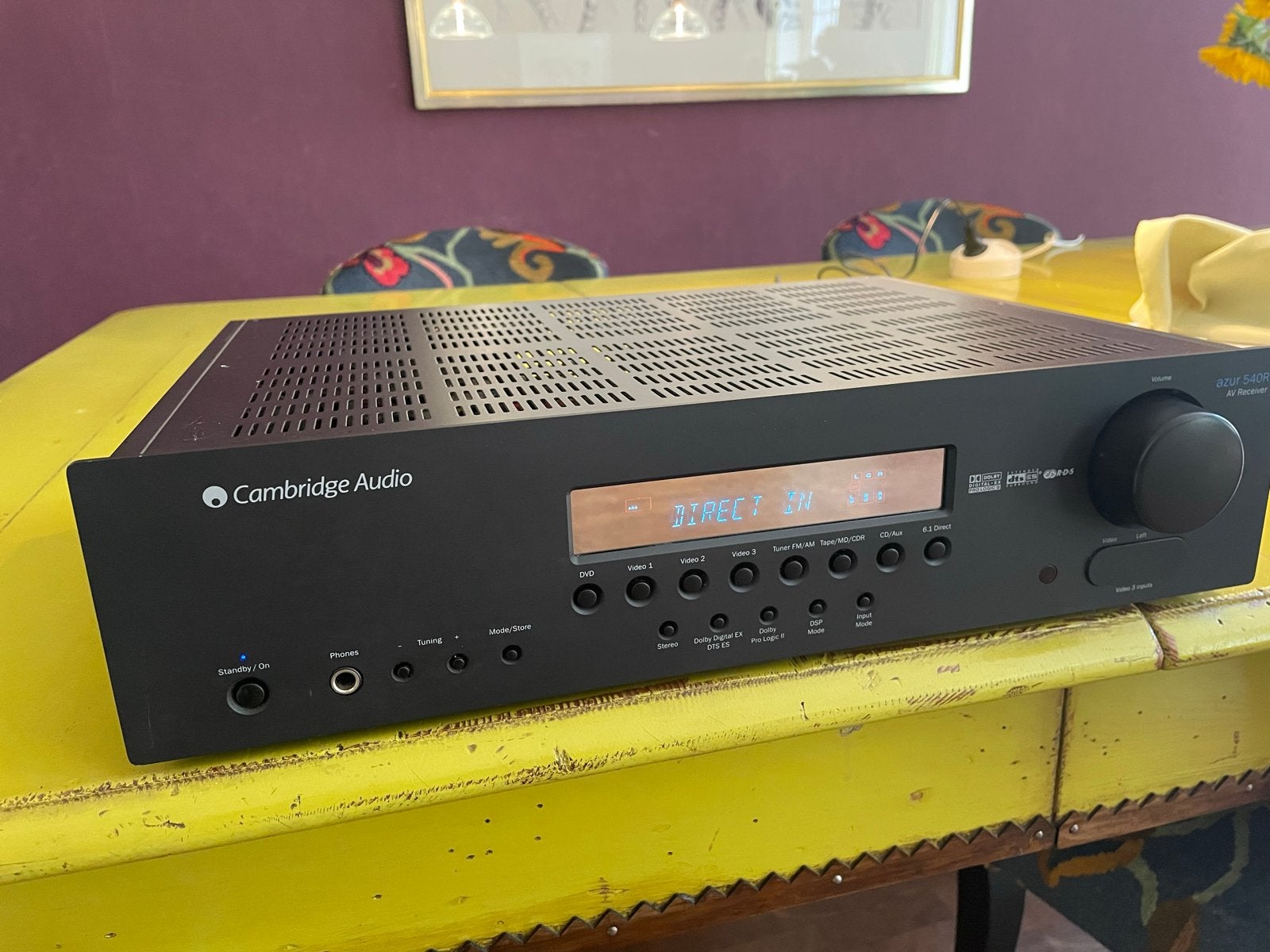 Cambridge Audio Azur 6.1 AV receiver in uitstekende staat., Overige merken, Ophalen of Verzenden, 120 watt of meer, Gebruikt