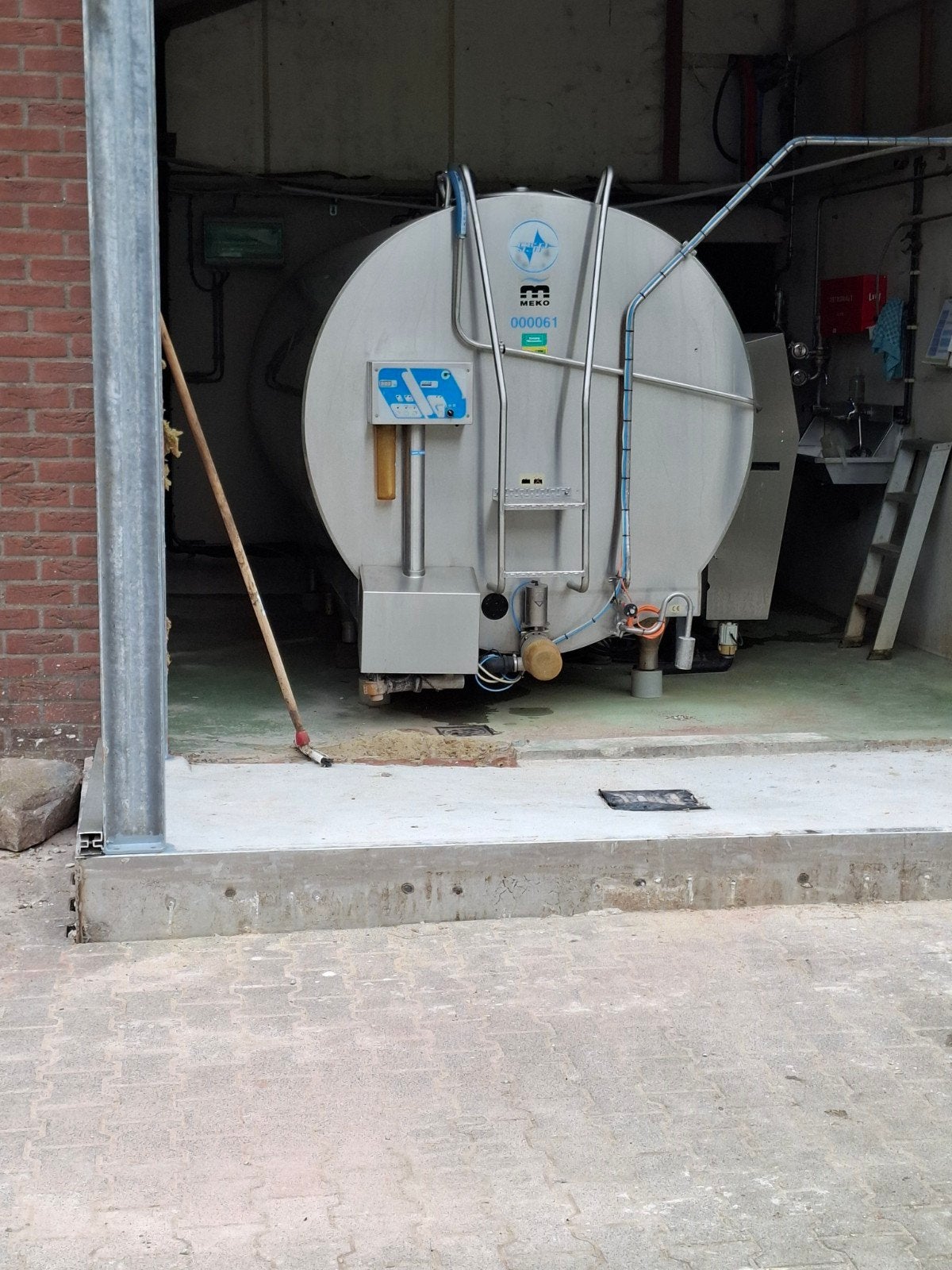 Melktank mueller p7000 robot aansluiting, Ophalen of Verzenden, Mueller, Niet, Niet