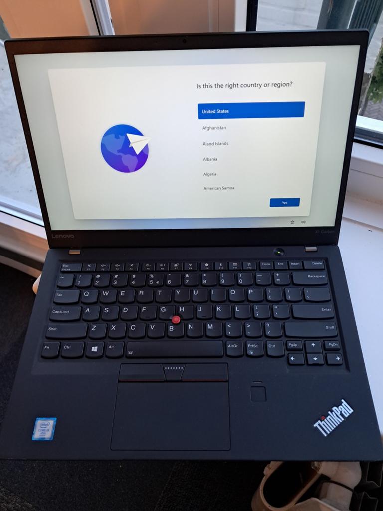 Thinkpad X1 Carbon Gen 5, Computers en Software, Windows Laptops, 2 tot 3 Ghz, Qwerty, 8 GB, 14 inch