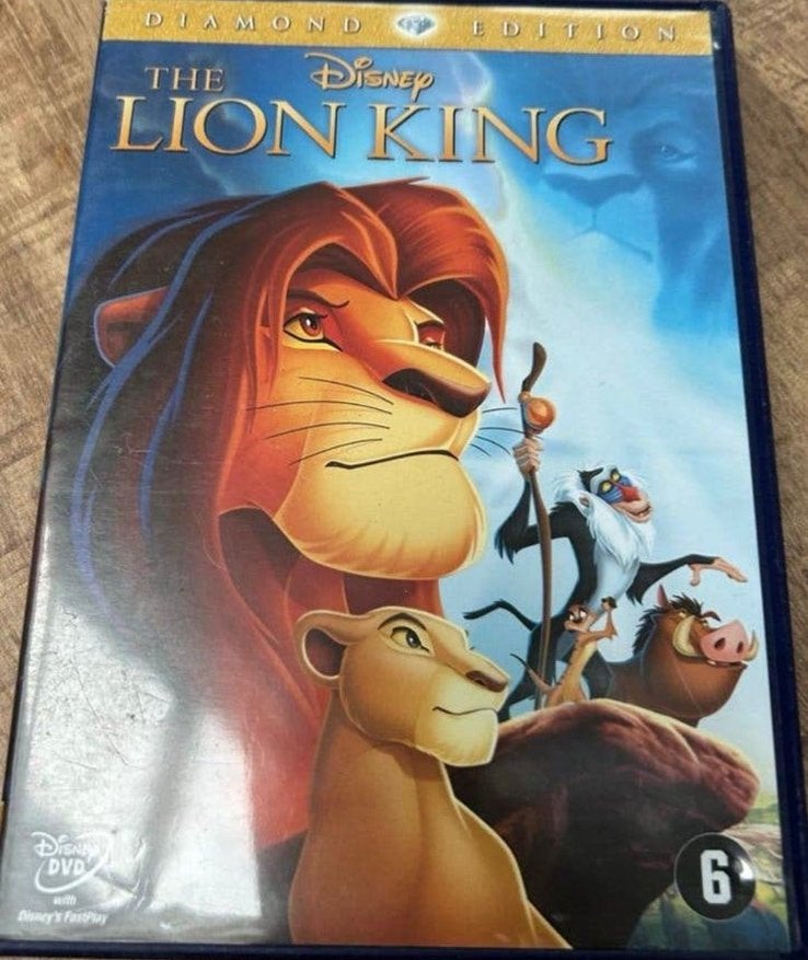 DVD De Leeuwenkoning Diamond Edition - Nederlands & Engels, Cd's en Dvd's, Vanaf 6 jaar, Ophalen of Verzenden, Gebruikt