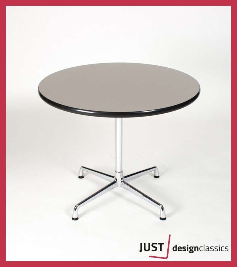 Vitra Eames Contract Table Grijs Chroom 90 cm, Niet ingevuld, Zo goed als nieuw, Niet ingevuld, Niet ingevuld