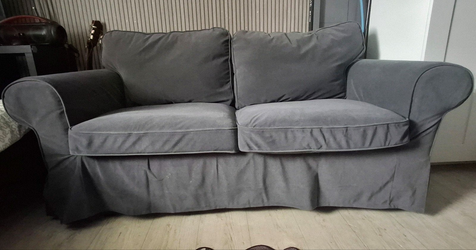ektorp 2zits en 1zits bank te koop, Huis en Inrichting, Banken | Bankstellen, Ophalen, 75 tot 100 cm, Tweepersoons