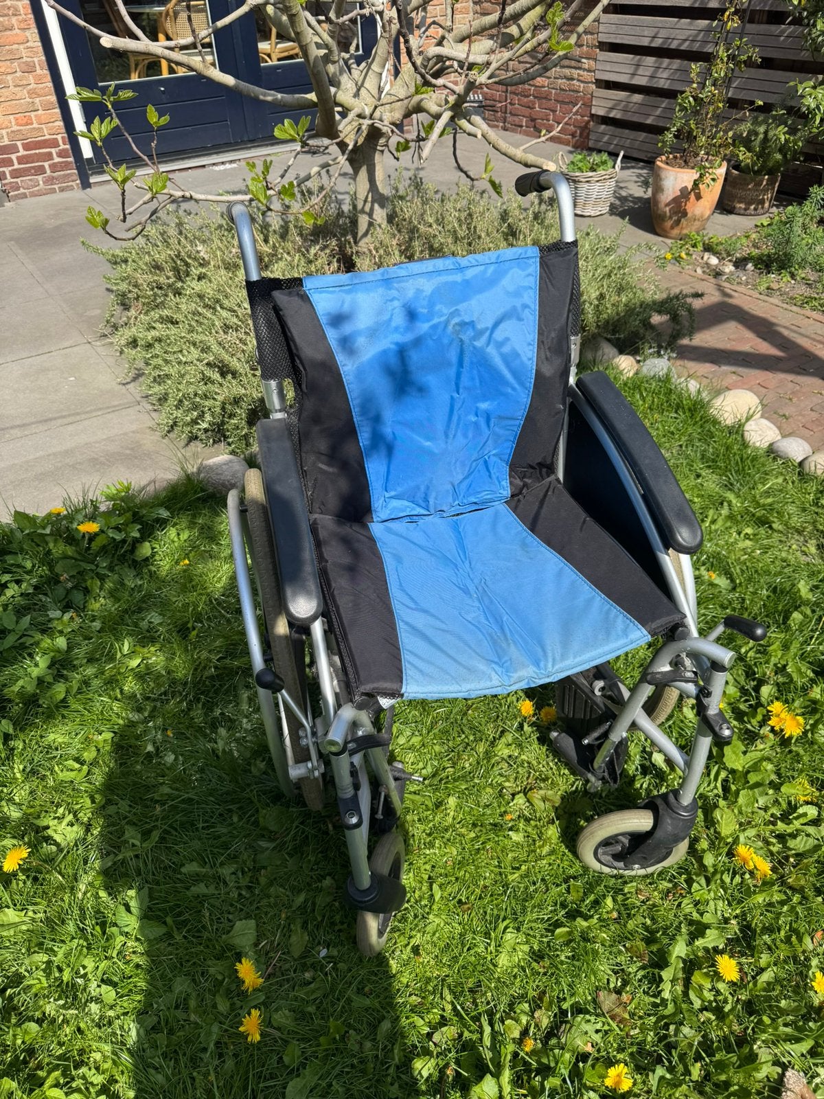 Rolstoel g lite pro, Diversen, Ophalen, Inklapbaar, Zo goed als nieuw, Duwrolstoel