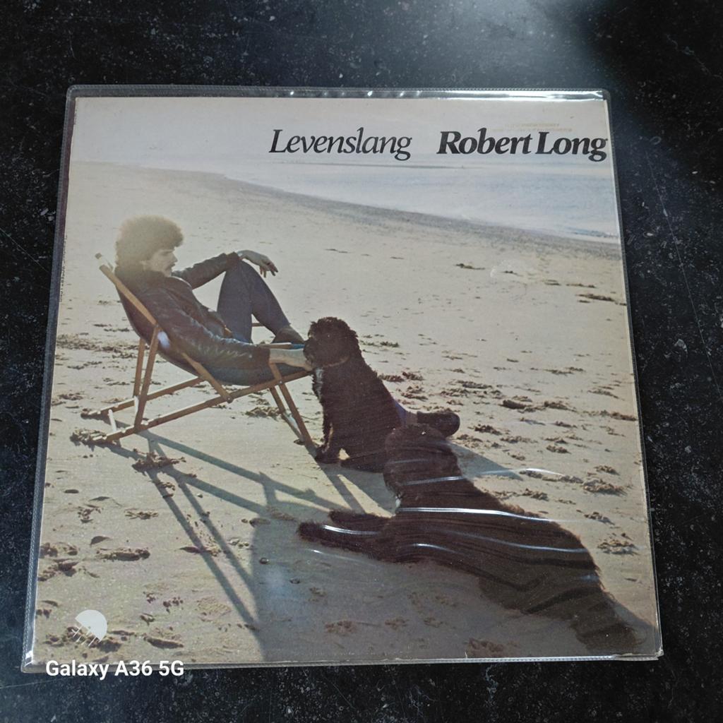 Robert Long - Levenslang LP (1977), Gebruikt, Ophalen of Verzenden, Levenslied of Smartlap, Inclusief binnenhoes