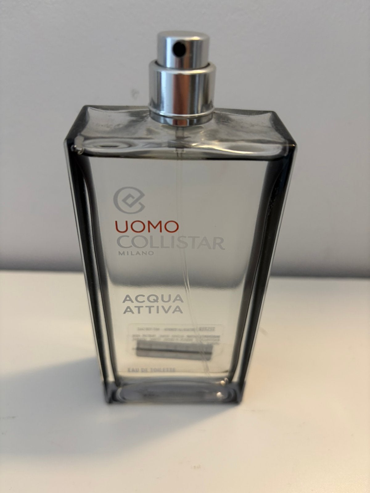 Uomo Collistar Acqua Attiva paar ml uit 98/100 ml, Ophalen of Verzenden, Gebruikt