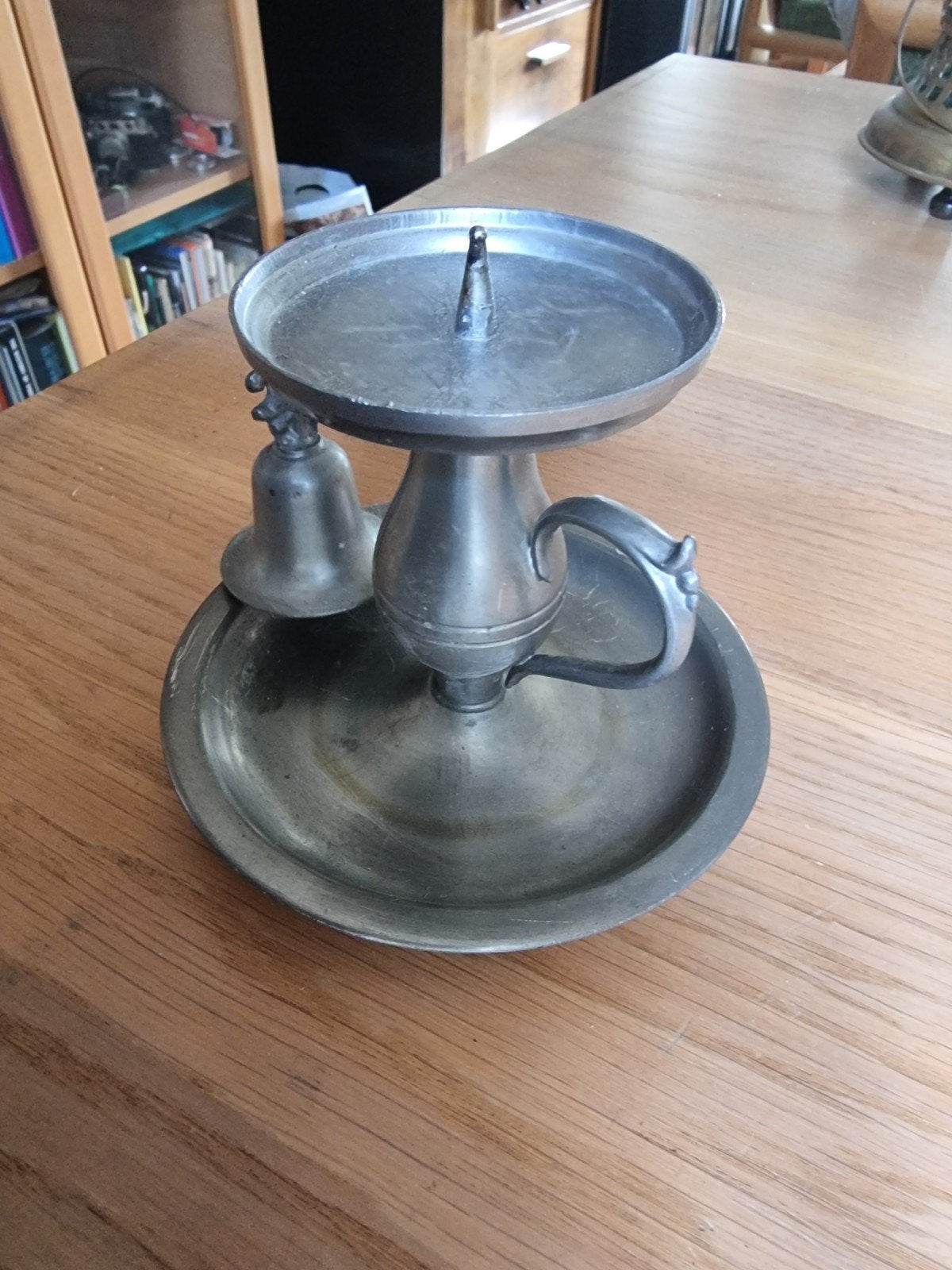 Tinnen blaker met kaarsendover, Ophalen of Verzenden
