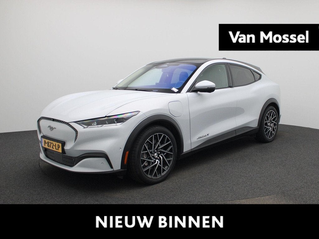 Ford Mustang Mach-E Extended RWD 98 kWh | Panoramadak | B&O, 12 maanden, Gebruikt, 750 kg, Automatische klimaatregeling