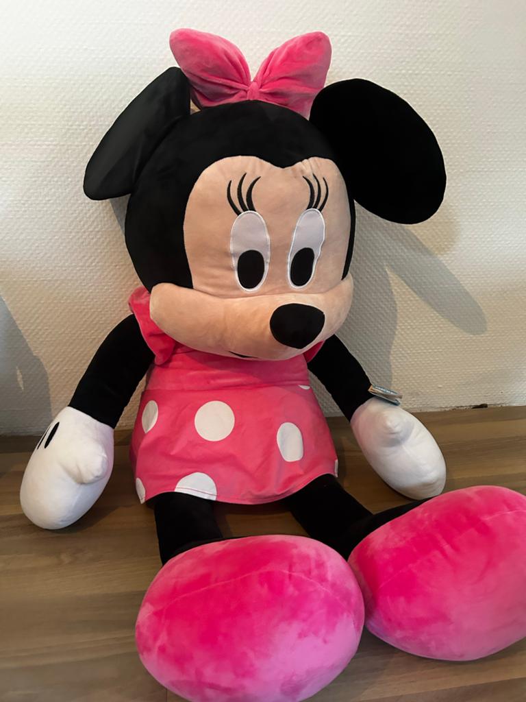 Grote Minnie Mouse knuffel - Disney, Disney, Overige typen, Ophalen of Verzenden, Middelgroot (20 tot 80 cm)