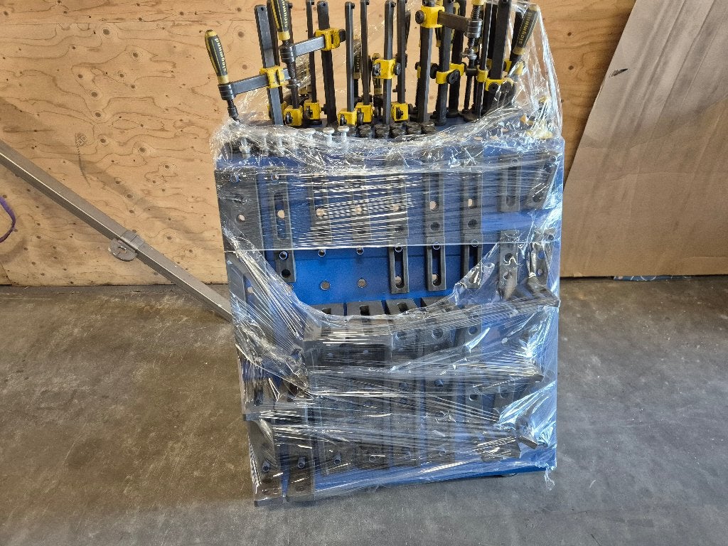 Siegmund+set 4 8.7 2400x1200 opspantafel, Ophalen, Zo goed als nieuw